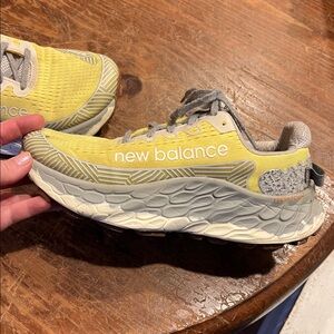 New Balance Fresh Foam Yellow and Gray Shoes